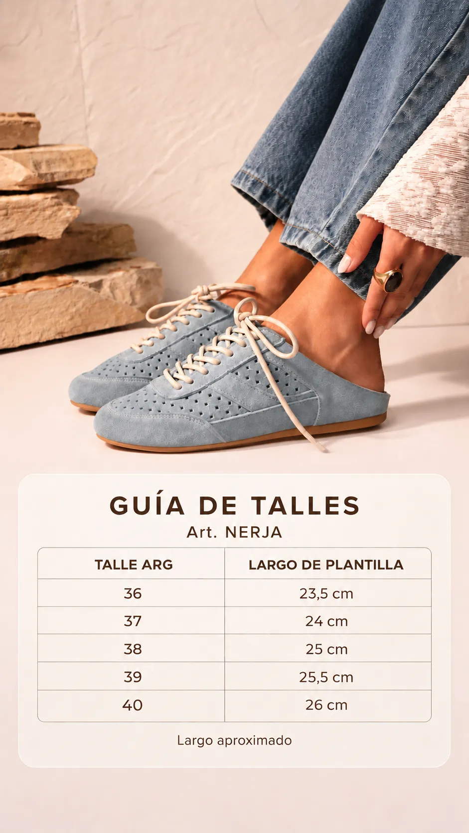 Guía de talles — NERJA